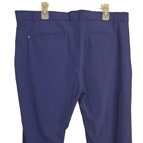 NEW GREYSON Montauk Trouser Mens Size 40/32 Maltese Blue golf Office Stretch - Picture 4 of 15